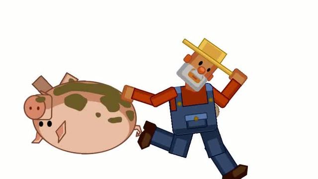 драка на ферме