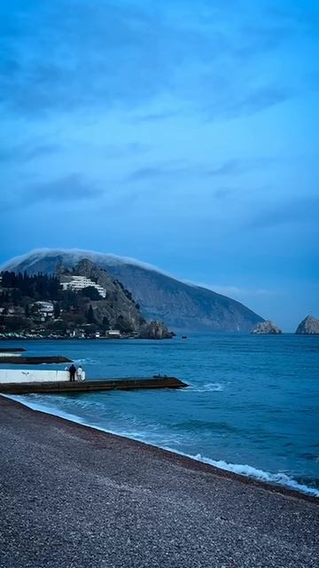 Море Гурзуф Декабрь