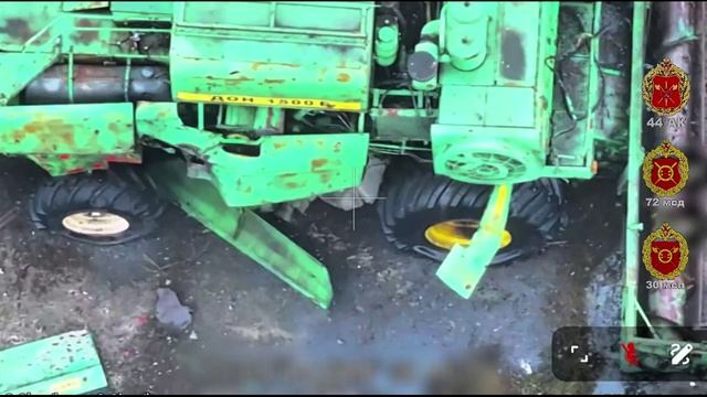 ВСУ попытался укрыться от российского беспилотника