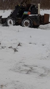 Мини погрузчик Волгодонец.