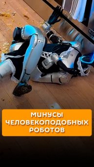 Минусы человекоподобных роботов