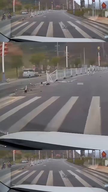 Заклинило педаль? Никто не пострадал.