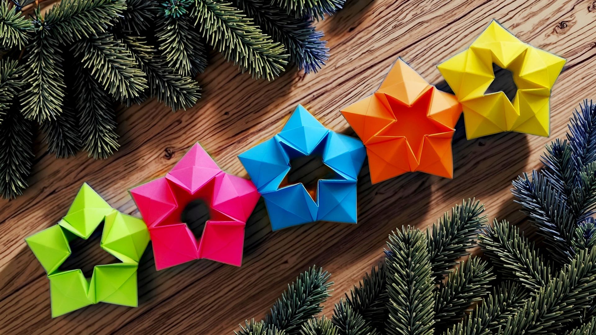 Как Сделать Гирлянду из бумаги