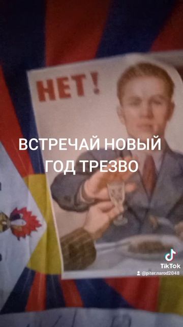 ОБЩЕЕ ДЕЛО. ТРЕЗВО ВСТРЕЧУ НОВЫЙ ГОД! С ТРЕЗВЫМИ ДЕДОМ МОРОЗОМ И СНЕГУРОЧКОЙ! В ПИТЕРЕ - НЕ ПИТЬ!