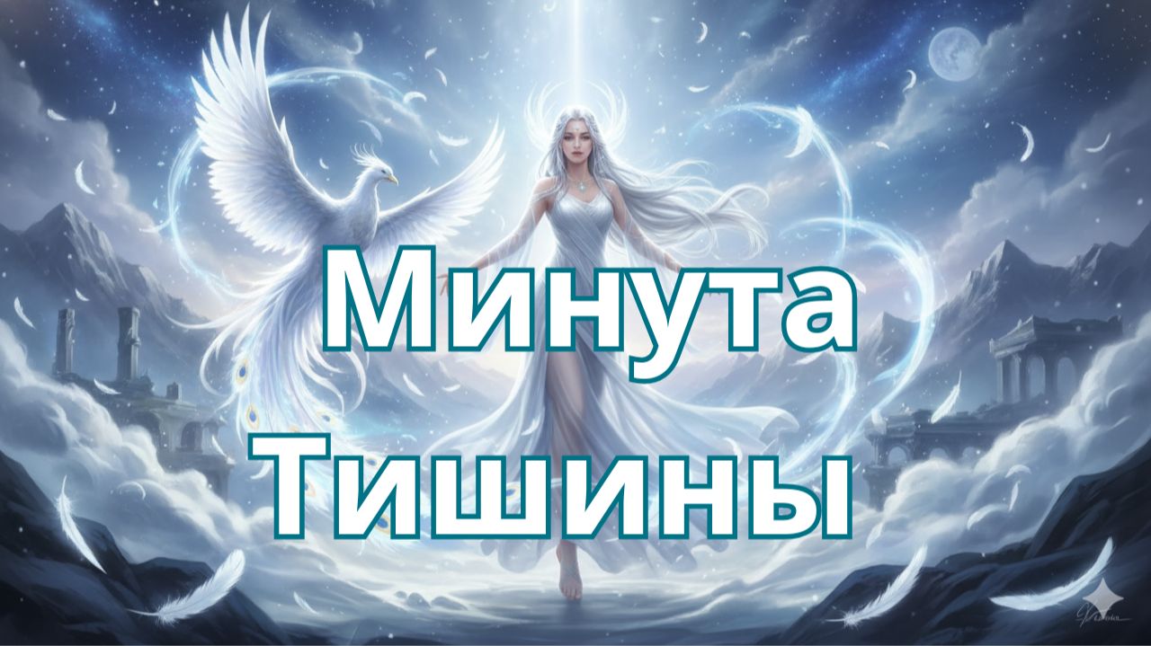 Минута тишины с ангелом 🙏 Когда душе нужен покой