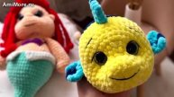 Амигуруми: схема Рыбка | Игрушки вязаные крючком