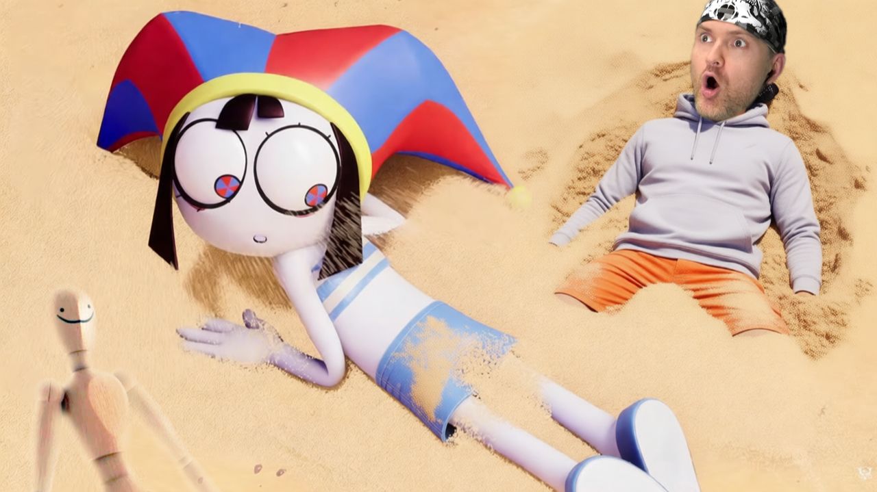 УДИВИТЕЛЬНЫЙ ЦИФРОВОЙ ЦИРК НА ПЛЯЖЕ! ► УЦЦ - Серия 7: Пляжный Эпизод | ВИКТОР - РЕАКТОР