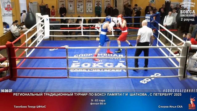 83 финал 66 кг Тажибаев Темур ЦФКиС Спиров Илья СКА