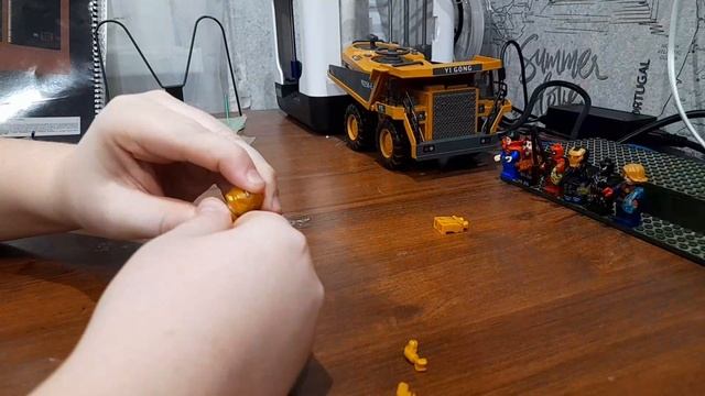 Сборка лего человечков