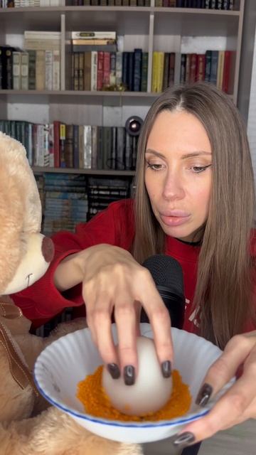 ASMR с мишкой