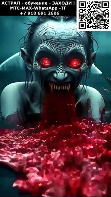 Хоррор. Монстры и мутанты. ИИ. Арт нейросеть #ИИ #нейросеть #видео #AI #хоррор #Ужас #Паника