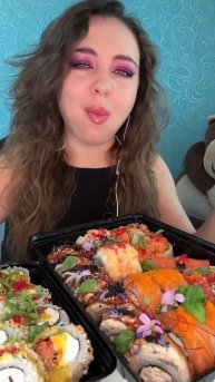 Mukbang ASMR|Подписывайтесь на канал🍣✨ 💜✨