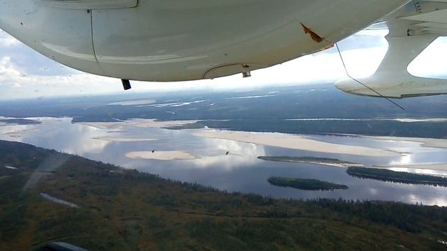 2_Река Надым с высоты 400м, август 2020