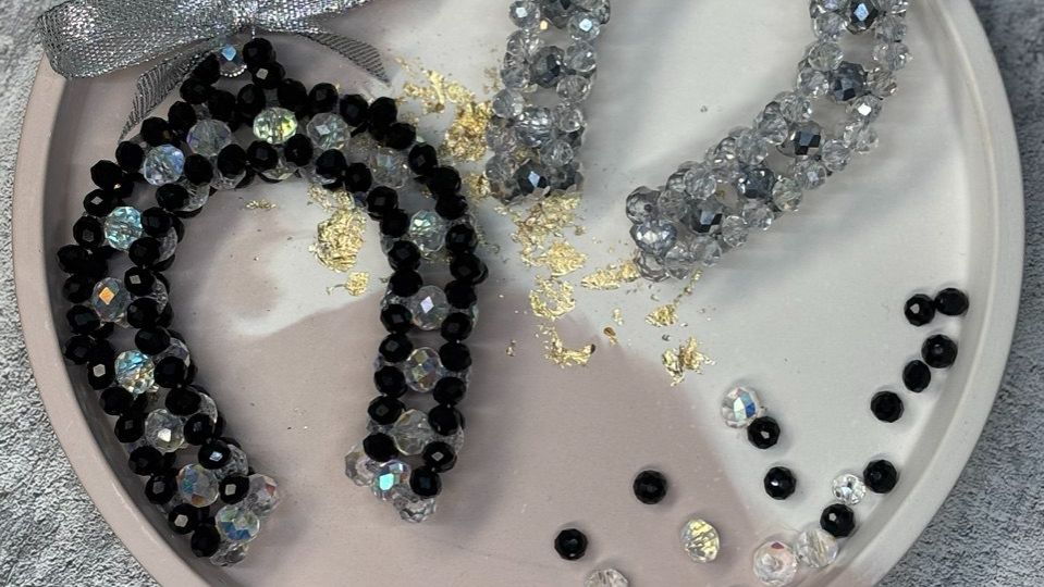 Мк на подкову из бусин