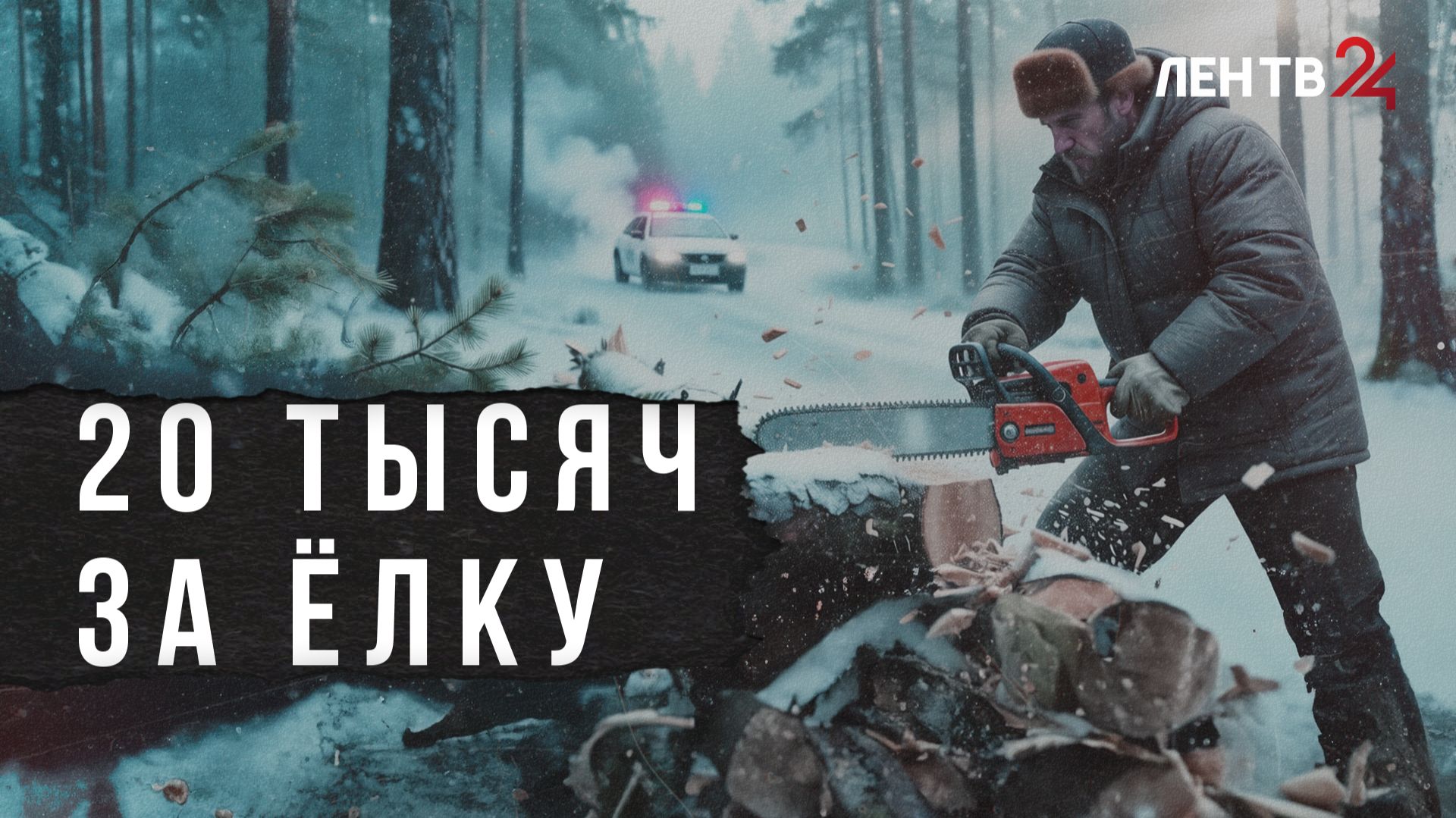 Уголовная или административная ответственность и штраф до 20 000 рублей за незаконный сруб елки