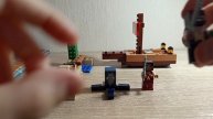 обзор Лего Майнкрафт пиратский корабль #minecraft