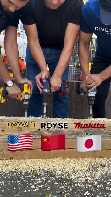 Сравнение мощности дрелей, произведённых в разных странах!