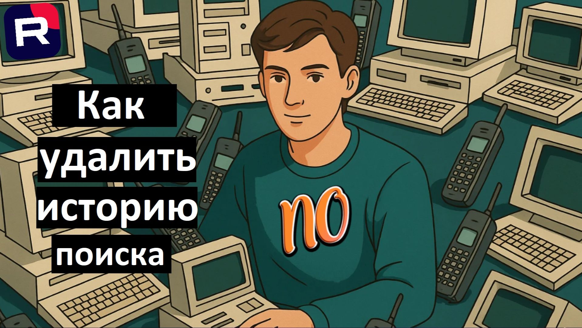Как удалить историю поиска в приложении Рутуб в 2026 году?