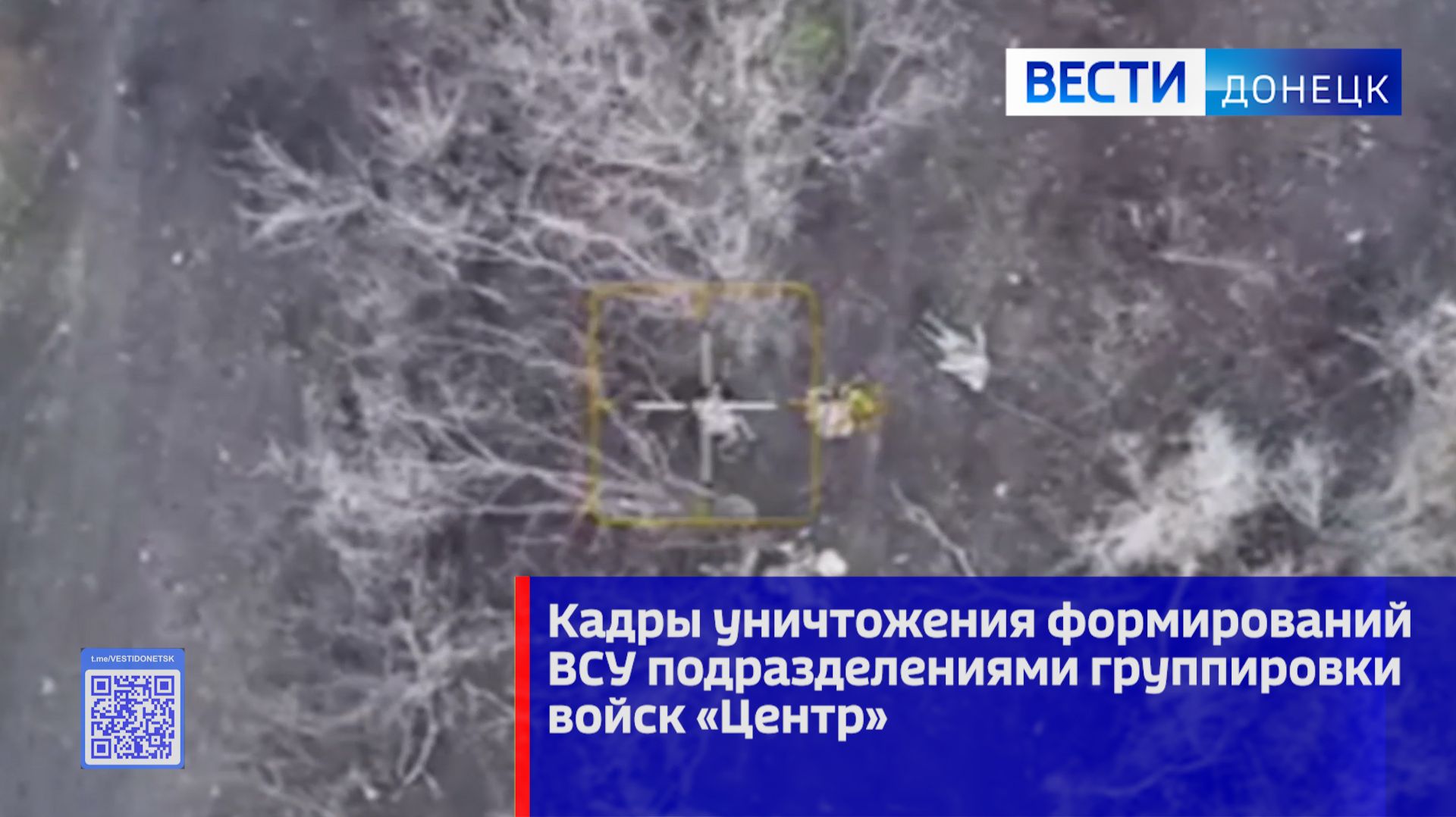 Кадры уничтожения формирований ВСУ подразделениями группировки войск «Центр»