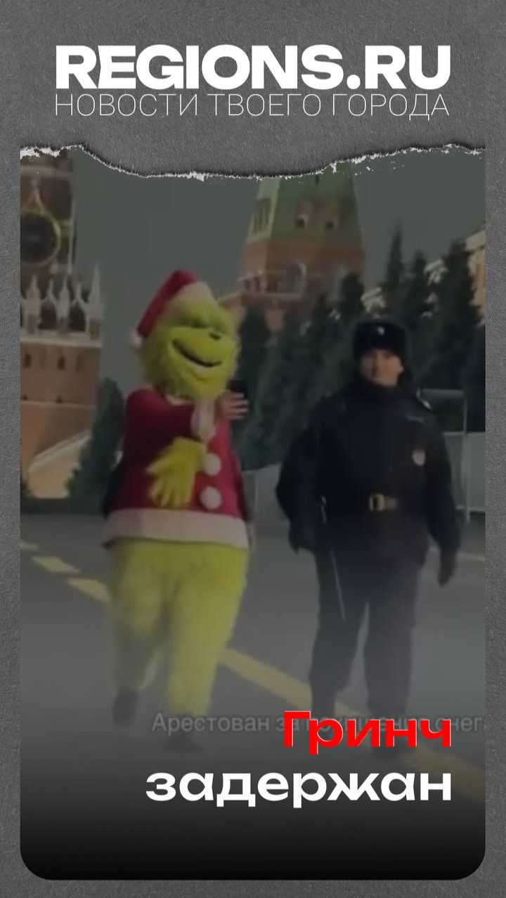 Гринч задержан
