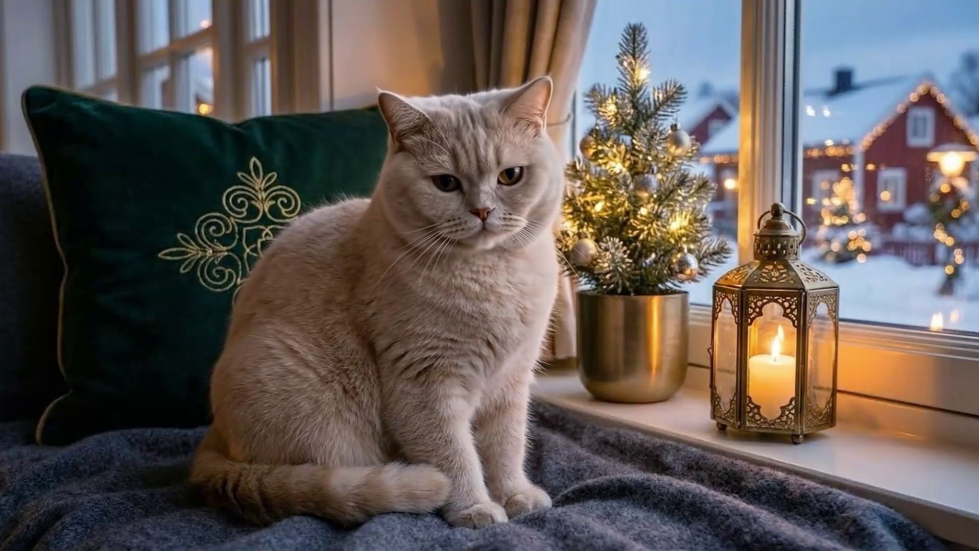 Рождественские питомцы