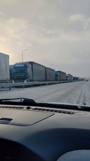 Сегодня днем на платке в сторону Самары