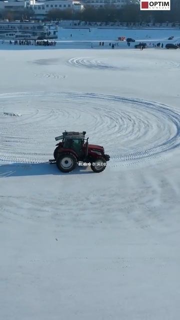 Катания на ватрушках в Китае! #китай #харбин #зима #забава #отдых #развлечения