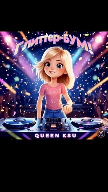 Сегодня вышла моя первая сольная песня #ГлиттерБУМ Слушайте на всех музыкальных площадках! #queenksu