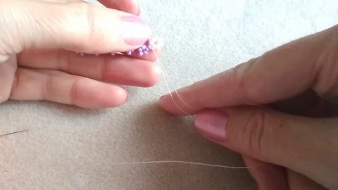 Плетём красивое колье - сетку 😍