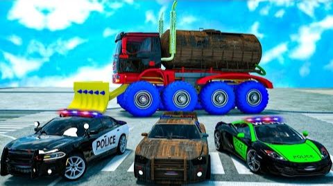 Большой бензовоз, городские злодеи против копов - Сержант Лукас против бывшего полицейского