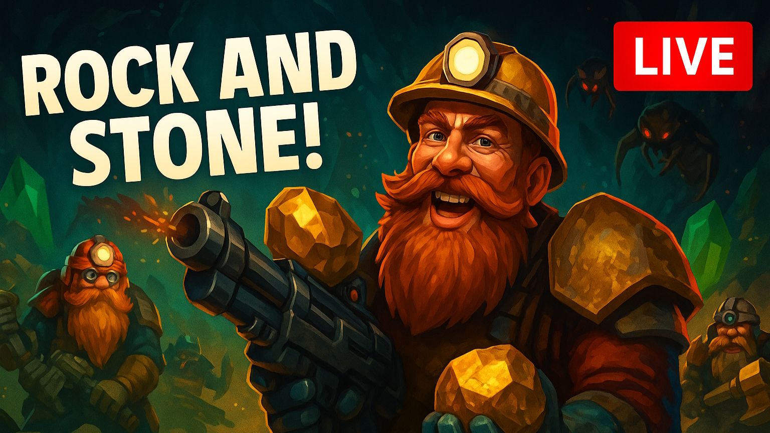 ⚒️ Deep Rock Galactic! Гномы жгут в шахтах 🔥