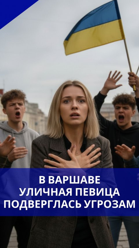 В Польше малолетние русофобы с Украины угрожали девушке из-за песни на русском языке