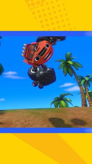 Вспыш и чудо-машинки | Блейз гоняется с семьёй! ❤️ | Nick Jr. Cyrillic #shorts