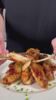 Ароматные куриные крылышки на обед 😍