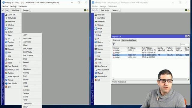006. Disable MAC Winbox, MAC Ping & neighbor discovery [RU]