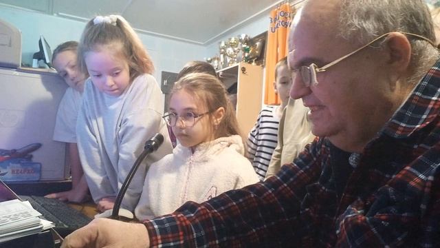 R3BBM=RC4P=Аида первая радиосвязь