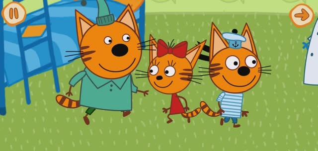 Три Кота Мультфильм Прививка для котят