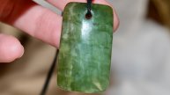 Нефрит подвес (7 жила сибирский нефрит)