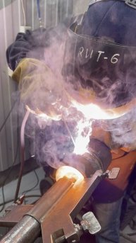 Процесс обучения в школе сварки РВТ