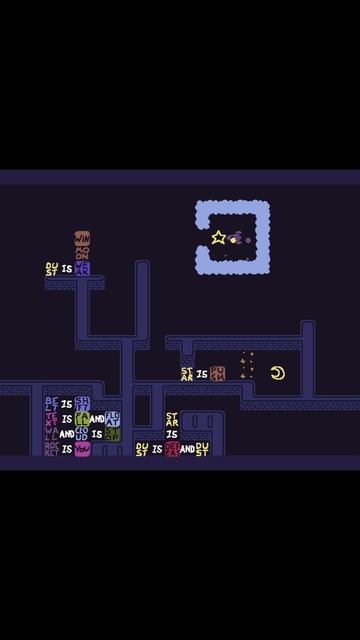 Baba Is You Level Space Extra 2 Heavy Cloud