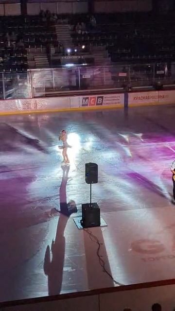 Музыка на льду Барнаул. Галицкая Анастасия