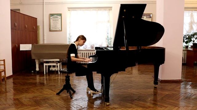 П.И.Чайковский. "Колыбельная песнь в бурю". Анастасия Крук - фортепиано