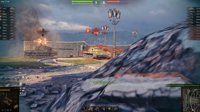 Мир танков. Полигон. ХИММЕЛЬСДОРФ. Взял фрага. Победа.