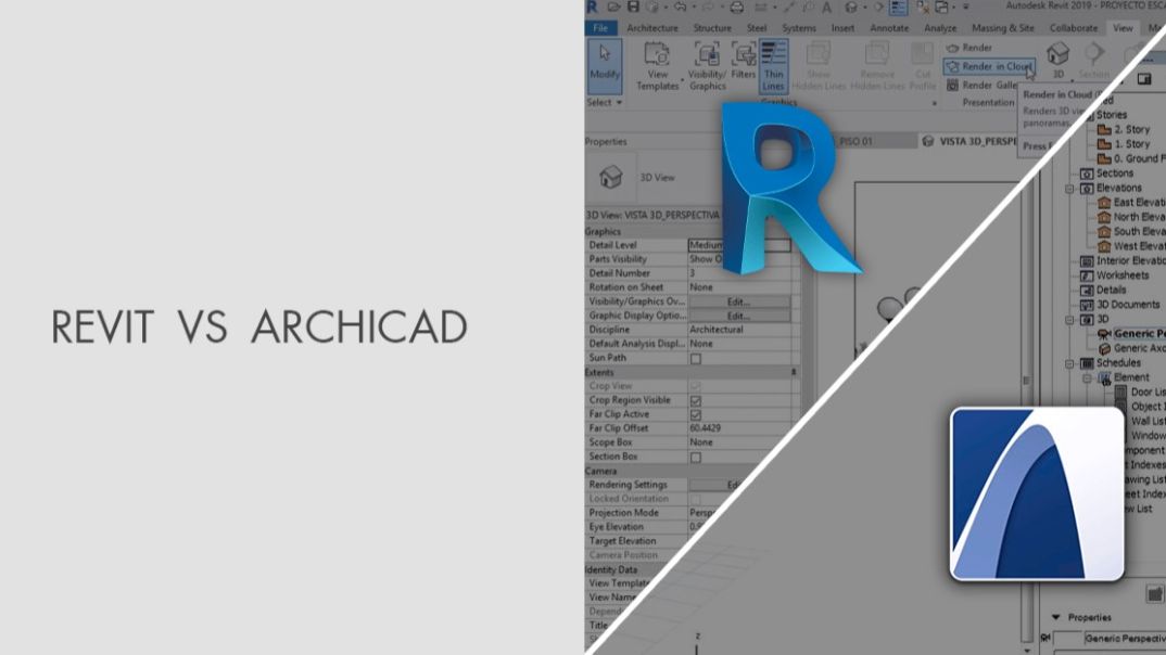 9) Archicad vs Revit. Сравнение режимов полёта