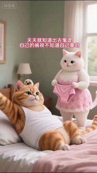 Рыжий котик выхватил от жены за лентяйство 😂