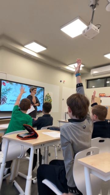 Мастер-класс в московской школе