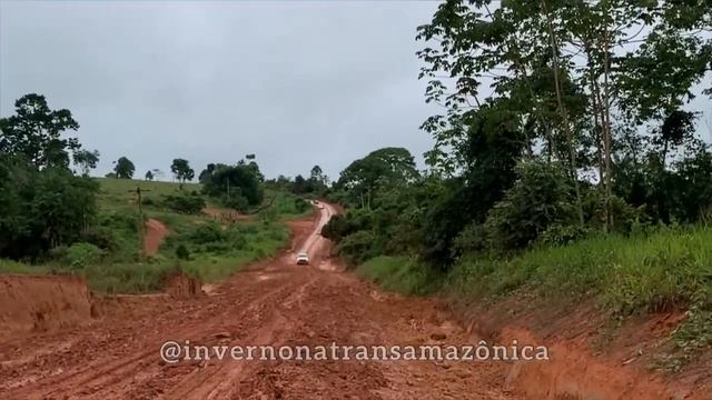 Бразильский дальнобой грязевые дороги