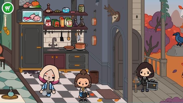 странный дом 🏠 1 часть