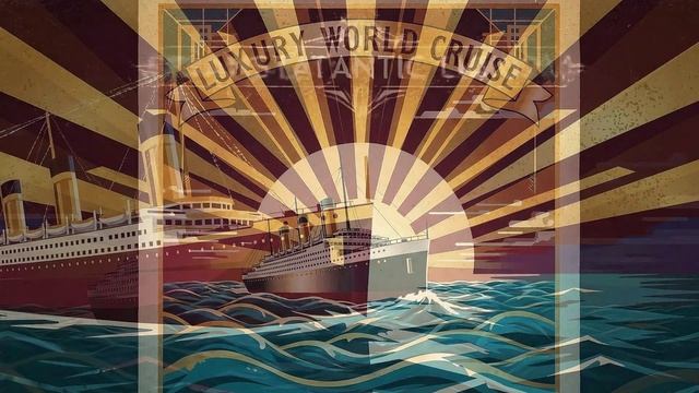 Коллаж ретро тревел