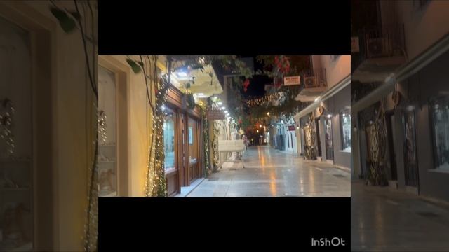 Ночной Напфоли. Круиз по Греции